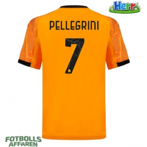 AS Roma Lorenzo Pellegrini #7 Bortatröja 2025-26 Kortärmad